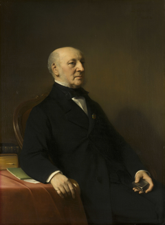 Portrait of Jean Zacharia Mazel (1792-1884) by Bastiaan de Poorter