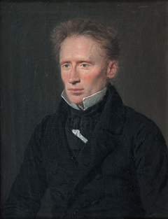 Portrait of Johannes Dam Hage (1800-1837), editor of “Fædrelandet” (The Fatherland) by Christian Albrecht Jensen