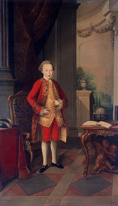 Portrait of Joseph, Prince of Brasil and Beira by Miguel António do Amaral