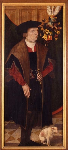 Portrait of Kempo (Keimpe) Martena (1487-1538) by anonymous painter