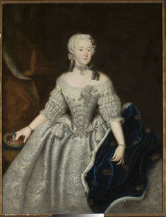 Portrait of Louisa Ulrika of Prussia. by Antoine Pesne