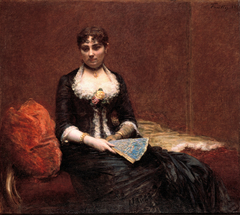 Portrait of Madame Léon Maître (Portrait de Madame Léon Maître) by Henri Fantin-Latour