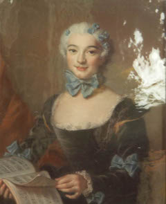 Portrait of Marie-Angélique Catherine Darlus by Charles-Antoine Coypel