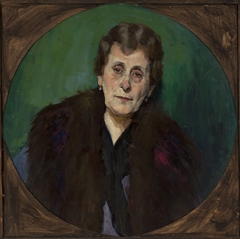 Portrait of Mrs. M.G. by Konrad Krzyżanowski