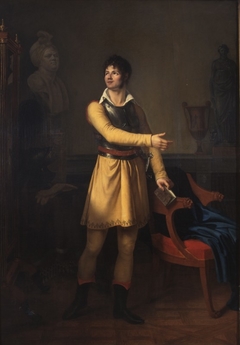 Portrait of Pierre Lafon in the role of Tancrède by Eugénie Delaporte