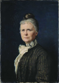 Portrait of Ragna Nielsen, born Ullmann by Asta Nørregaard