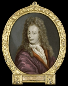 Portrait of Tobias Gutberleth, Man of Letters in Leeuwarden by Arnoud van Halen