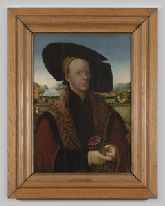 Portret "Claus Stalburg de Rijke" olieverf op hout door Conrad Faber von Creuznach, ca, 1526 by Conrad Faber von Kreuznach