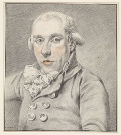 Portret van Augustijn Claterbosch by Wybrand Hendriks