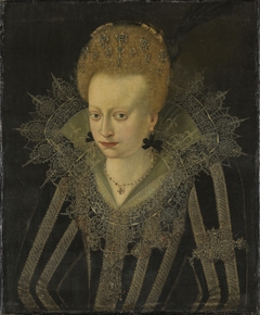 Portrett av Kirsten Munk by Jacob van Doordt