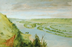 Prairie du Chien, United States Garrison by George Catlin