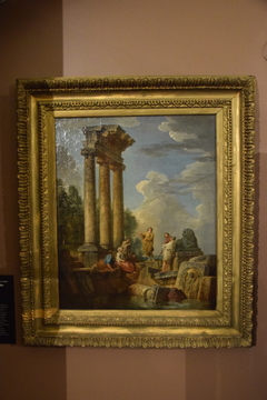 Prédicateur de les ruines antiques by Giovanni Paolo Panini