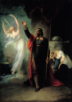 Prospero and Ariel (from Shakespeare's The Tempest")" by William Hamilton