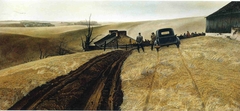 Public Sale by Andrew Wyeth