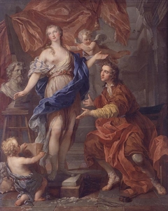 Pygmalion Witnessing His Statue Come to Life by François Lemoyne