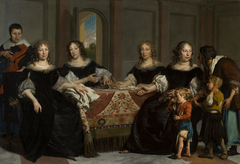 Regentesses of the Amsterdam Orphanage (Burger Weeshuis) by Adriaen Backer