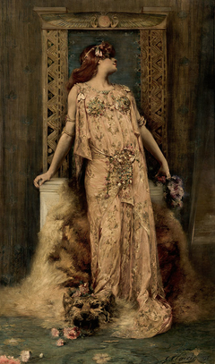 Retrato de Sarah Bernhardt by Georges Clairin