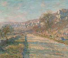 Road of La Roche-Guyon by Claude Monet