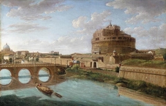 Rome: A View of the Tiber by Hendrik Frans van Lint