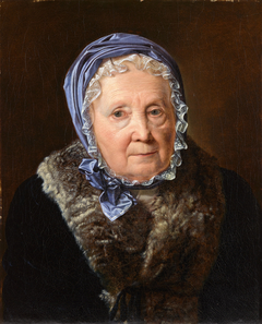 Rosina Wieser im 83. Lebensjahr by Ferdinand Georg Waldmüller