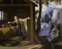 Saint Arsenius Leaving the World by Philippe de Champaigne