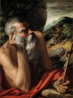 Saint Jerome by Parmigianino