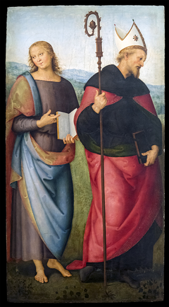 Saint Philip and Saint Augustine by Pietro Perugino