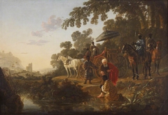 Saint Philip Baptising the Ethiopian Eunuch by Aelbert Cuyp