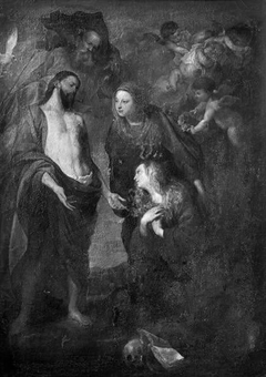 Saint Rosalia introduced to the Holy Trinity by Anthony van Dyck