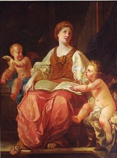 Sainte Cécile by Pierre-Jacques Cazes