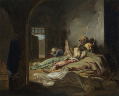 Scene from the Epidemic of Yellow Fever in Cadiz by Théodore Géricault