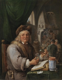 Self-portrait as an alchemist by David Teniers the Younger