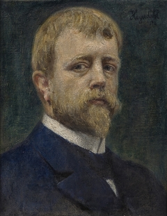 Self-portrait by Hans Heyerdahl