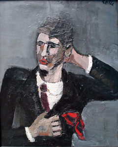 Self-portrait by Helmut Kolle