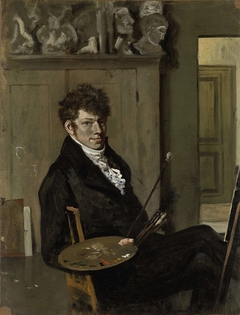 Self-portrait by Wouter Johannes van Troostwijk