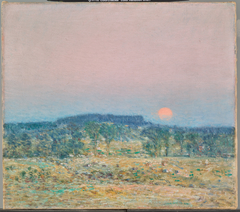 September Moonrise by Childe Hassam