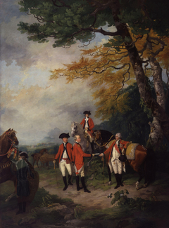 Sir John Irwin, KB, reviewing Troops in Dublin by Francis Wheatley