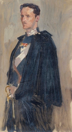 Skecth for the Portrait of Prince Carl by Albert Edelfelt