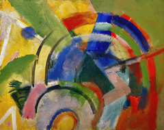 Small Composition IV by Franz Marc