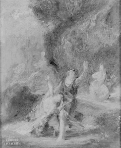 Spring: Orpheus Coming to the Aid of Eurydice by Pierre Andrieu