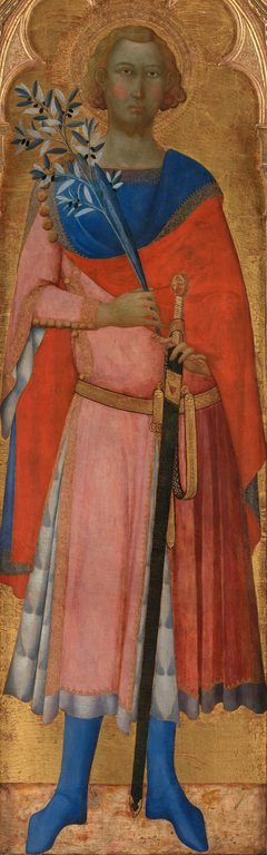 St Victor of Siena by Master of the Palazzo Venezia Madonna