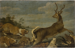 Stag Hunt by Paul de Vos