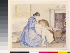 Stewart Harrison's The Iceberg - The Seamstress by John Everett Millais