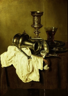 Still life by Gerret Willemsz Heda