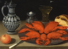 Still Life with Crabs, Jug and Rummer by Gotthardt Wedig