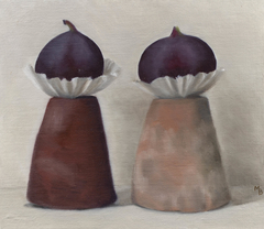 Still Life With Figs by Mira Bogicevic