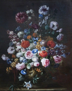 Still Life with Flowers by Carel de Vogelaer