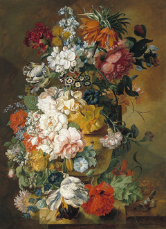 Still Life with Flowers by Jan Evert Morel