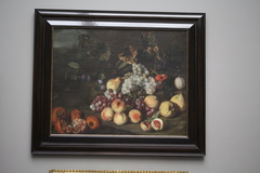 Still life with fruit by Frans Cuyck van Myerop