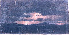 Storm Over Hudson Valley by Frederic Edwin Church